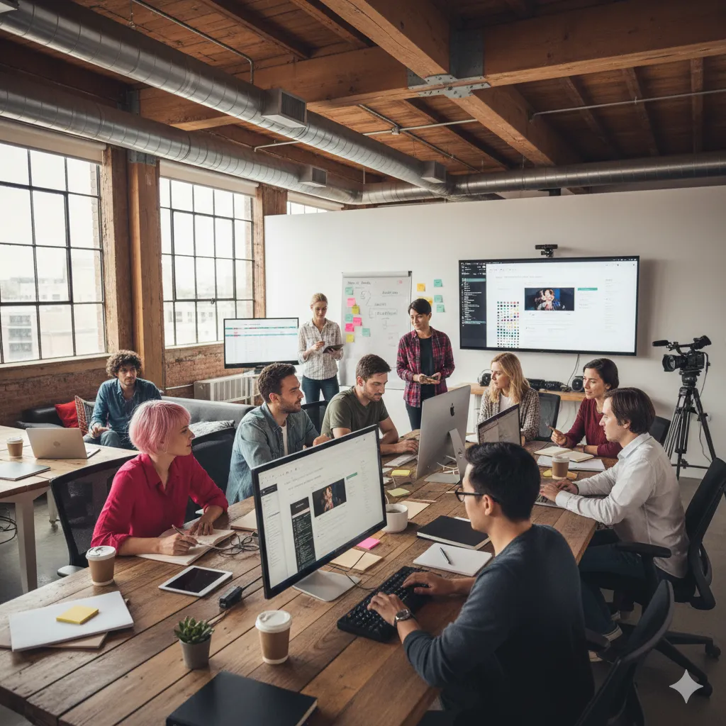 Collaborative approach to website development